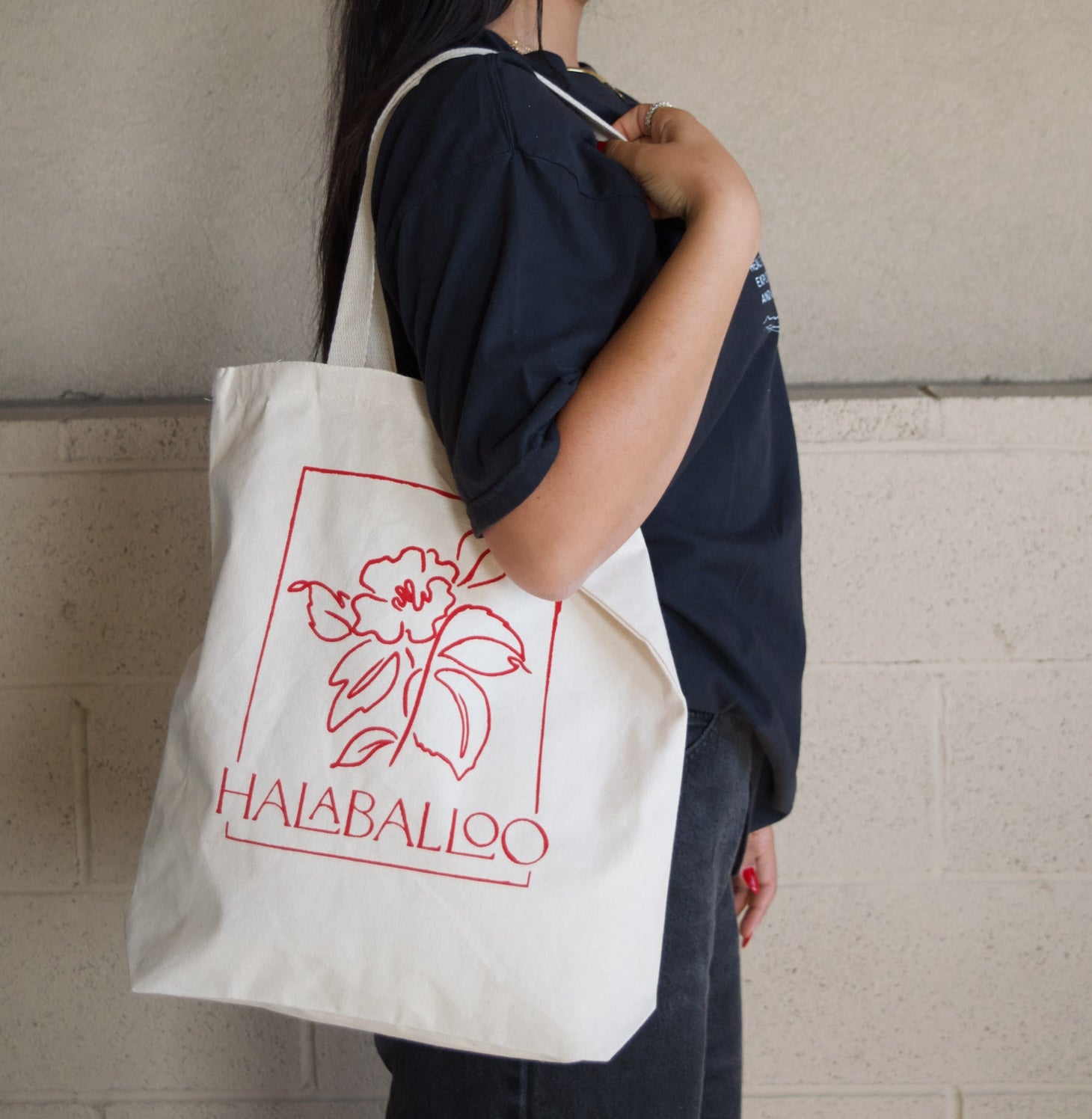 Customizable Name Tote Bag – Halaballoo