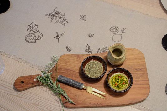 Figs and Flora Table Runner