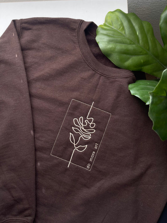 Do More Art Crewneck Sweatshirt