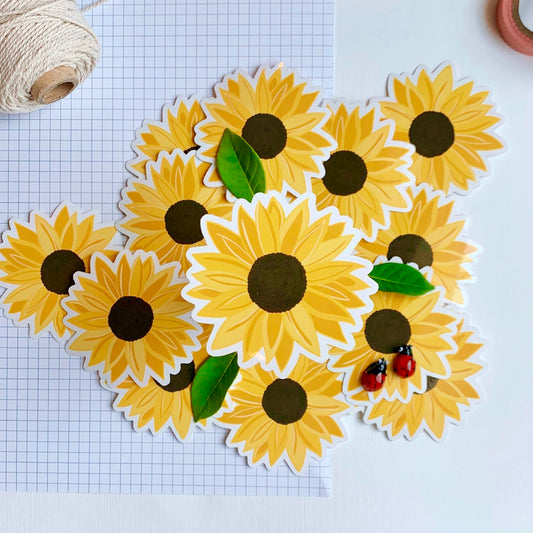 Sunflower Sticker