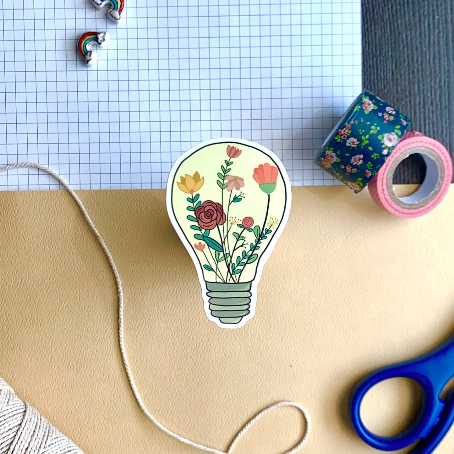 Blossoming Ideas Sticker