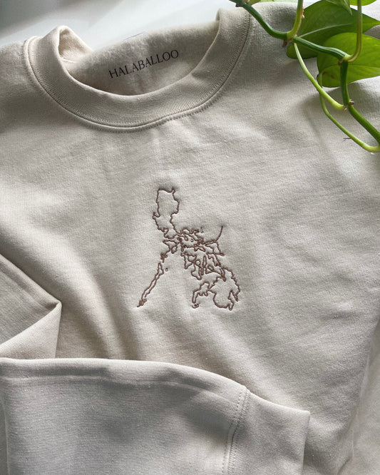Custom Flower & Name Sweatshirt – Halaballoo
