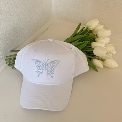 Butterfly Calligraphy Hat