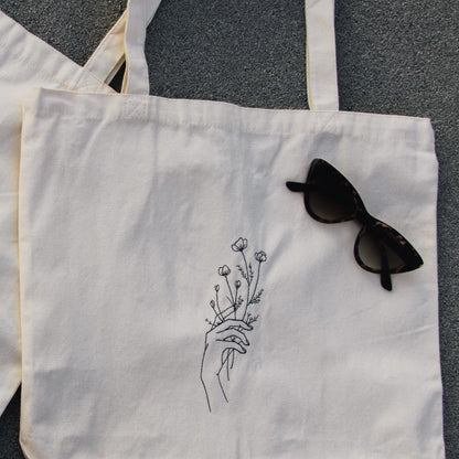 Buy Yourself Flowers Tote Bag