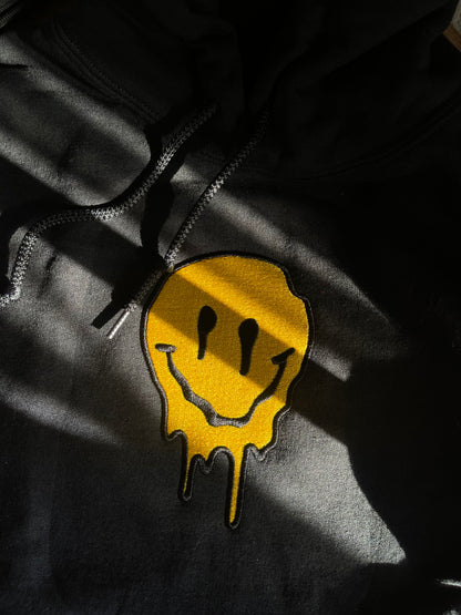 Droopy Smiley Face Hoodie