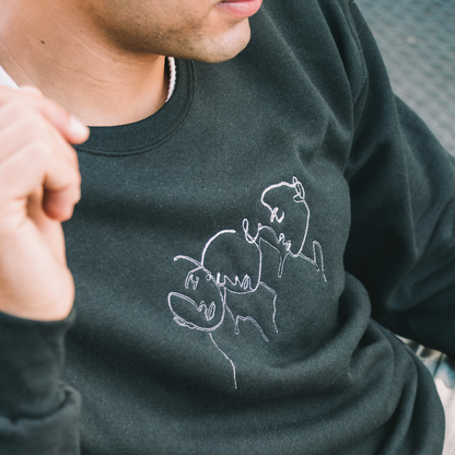 Power Trio Crewneck Sweatshirt