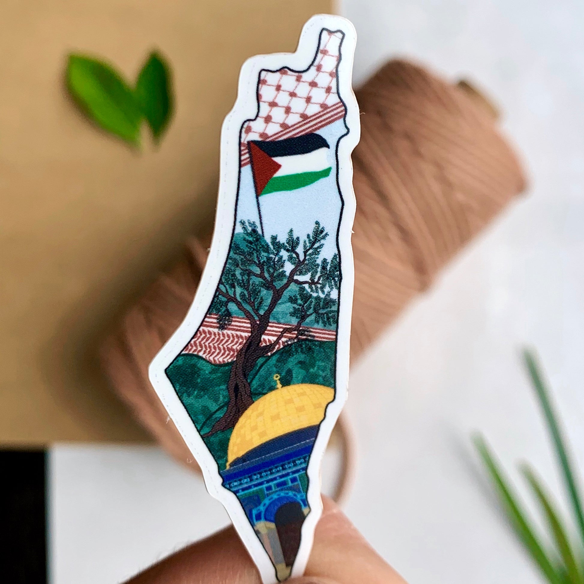 The Beauties of Palestine Sticker – Halaballoo