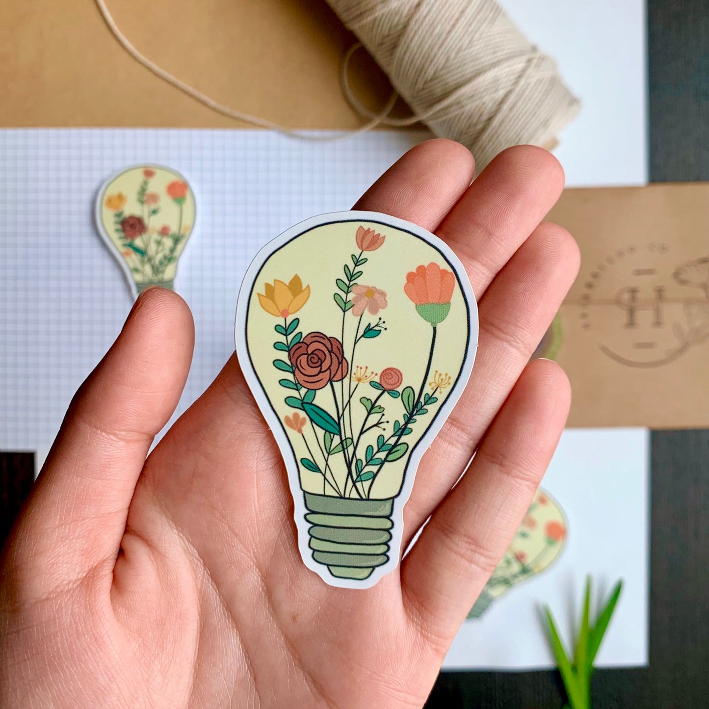 Blossoming Ideas Sticker