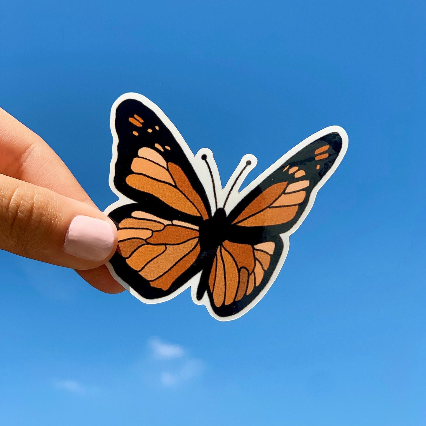 Monarch Butterly Sticker